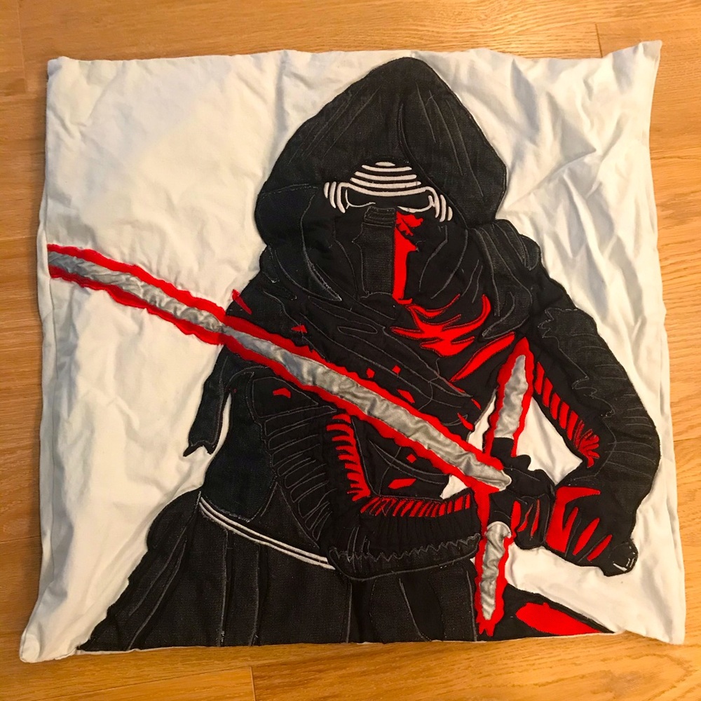 Pottery Barn Kids Kylo Ren Sham
